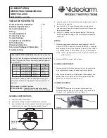 Preview for 1 page of Moog Videolarm QODC Series User Manual