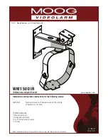 Moog Videolarm WM1500IR Installation And Operation Instructions предпросмотр