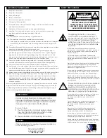 Preview for 2 page of Moog Videolarm WM800W Operating Instructions