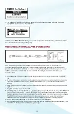 Preview for 9 page of Moog curlin 6000 series Patient Manual