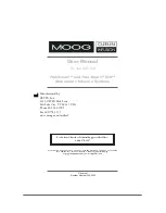 Preview for 3 page of Moog CURLIN INFUSION PainSmart User Manual