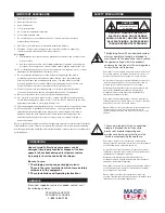 Preview for 2 page of Moog CVFC2-S25 Installation And Operation Instructions Manual