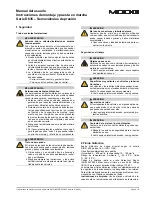 Preview for 10 page of Moog D635 Series Mounting And Installation Notes