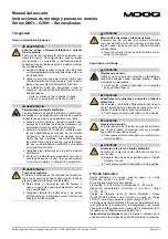 Preview for 14 page of Moog D661-***G series Mounting And Installation Notes