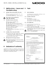 Предварительный просмотр 15 страницы Moog D661K 3 Series Operating Instructions Manual