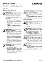 Preview for 8 page of Moog D816 Series Mounting And Installation Notes