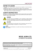 Preview for 3 page of Moog DigiPack 2 Installation, Maintenance And User Manual