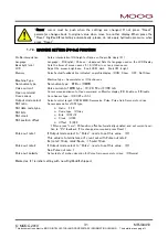 Preview for 38 page of Moog DigiPack 2 Installation, Maintenance And User Manual