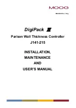 Moog DigiPack III J141-215 Installation, Maintenance And User Manual preview