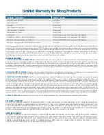 Preview for 4 page of Moog EXPD7C1-2 Installation And Operation Instructions Manual