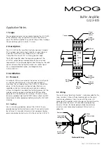 Preview for 1 page of Moog G123-815 Application Notes