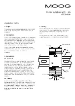 Preview for 1 page of Moog G128-809 Application Notes