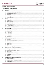 Preview for 3 page of Moog GAT Rotostat AL Operating Instructions Manual