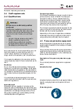 Preview for 9 page of Moog GAT Rotostat AL Operating Instructions Manual