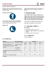 Preview for 10 page of Moog GAT Rotostat AL Operating Instructions Manual