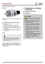 Preview for 16 page of Moog GAT Rotostat AL Operating Instructions Manual