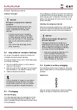 Preview for 17 page of Moog GAT Rotostat AL Operating Instructions Manual