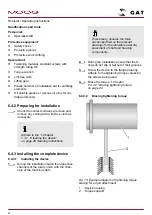 Preview for 22 page of Moog GAT Rotostat AL Operating Instructions Manual