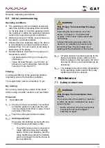 Preview for 27 page of Moog GAT Rotostat AL Operating Instructions Manual