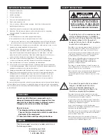 Preview for 2 page of Moog IRHP75C2N Installation And Operation Instructions Manual