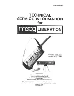 Moog Liberation Domestic 338A Service Manual preview