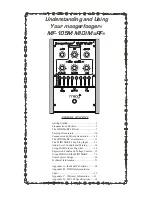 Preview for 1 page of Moog MIDI MuRF MF-105M Usage Instructions