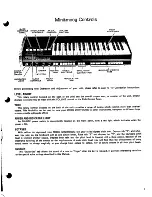 Preview for 3 page of Moog Minitmoog 300A Owner'S Service Manual