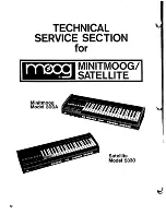 Preview for 14 page of Moog Minitmoog 300A Owner'S Service Manual