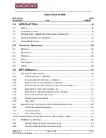 Предварительный просмотр 3 страницы Moog MPT-90 Product Manual