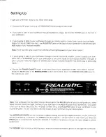 Preview for 3 page of Moog Realistic User Manual