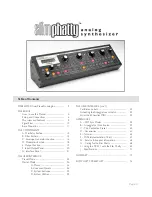 Preview for 1 page of Moog slimphatty Manual Manual