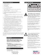 Preview for 2 page of Moog SSDP75C8N Assembly, Installation And Operation Instructions