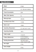 Предварительный просмотр 5 страницы MOOKA ST800 User Manual