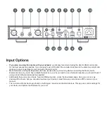 Preview for 8 page of Moon Audio ELEMENT I Manual