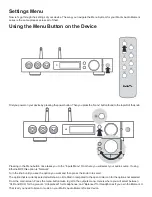 Preview for 12 page of Moon Audio ELEMENT I Manual