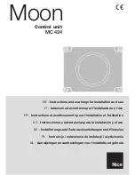 moon MC424 Instructions And Warnings For Installation And Use preview