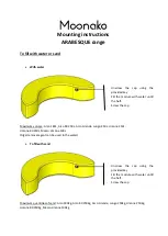 Moonako ARABESQUE Series Mounting Instructions предпросмотр