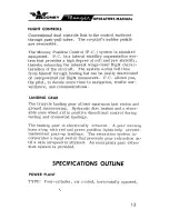 Preview for 11 page of Mooney 20-1147 Operator'S Manual