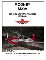 Mooney 33-0001 Service And Maintenance Manual preview