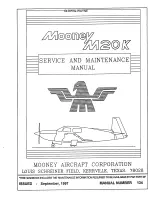 Preview for 1 page of Mooney M20K Service And Maintenance Manual