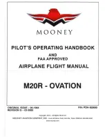 Mooney M20R - Ovation Flight Manual preview