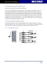 Preview for 9 page of Moons' MSST10-S User Manual