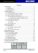 Preview for 2 page of Moons' MSSTB05-C Hardware Manual