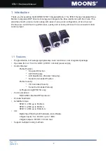 Предварительный просмотр 4 страницы Moons' STM11 Series Hardware Manual