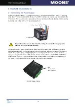 Предварительный просмотр 10 страницы Moons' STM11 Series Hardware Manual