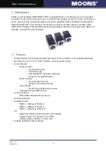 Preview for 4 page of Moons' TSM11 Series Hardware Manual