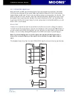 Предварительный просмотр 16 страницы Moons' TSM24S/Q Hardware Manual