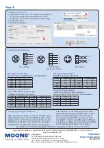 Предварительный просмотр 2 страницы Moons' TXM34Q Quick Setup Manual