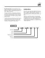 Предварительный просмотр 5 страницы Moore Industries IPF User Manual