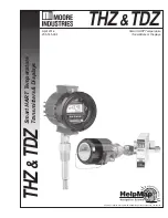 Moore Industries TDZ Installation Manual preview